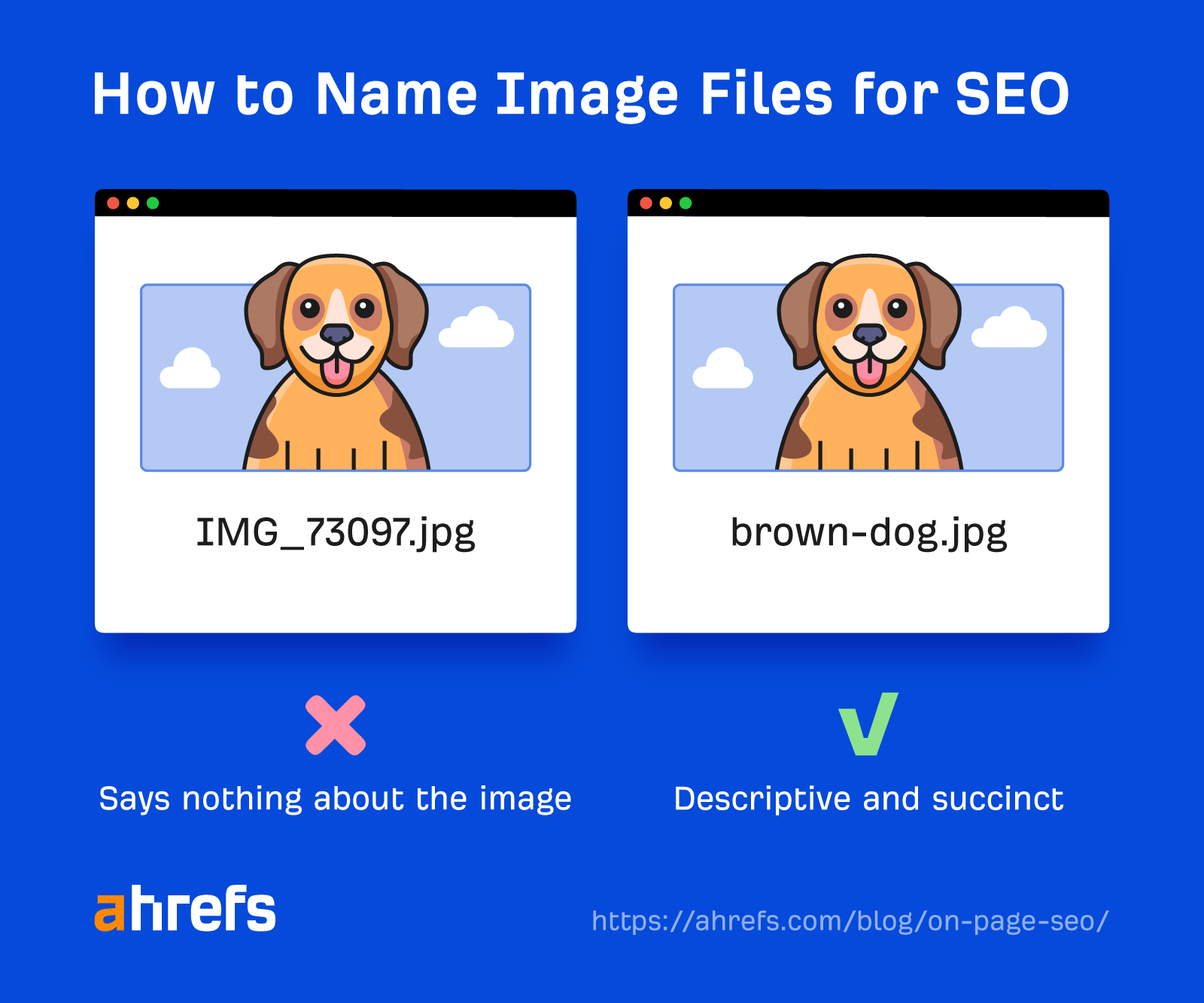 How to name images for SEO